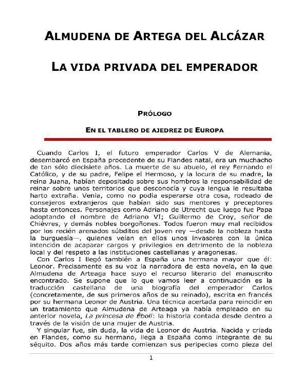 Portada de La vida privada del emperador